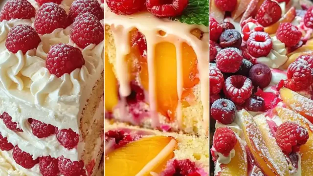 کیک میوه ای تابستانی | ۱۵ مدل کم‌کالری و رژیمی برای یه دسر سبک و سالم تو گرما