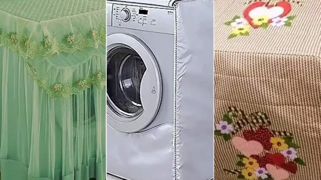 کاور ماشین لباسشویی | چرا داشتن کاور ماشین لباسشویی باعث افزایش عمر دستگاه و تمیزی بیشتر می‌شه