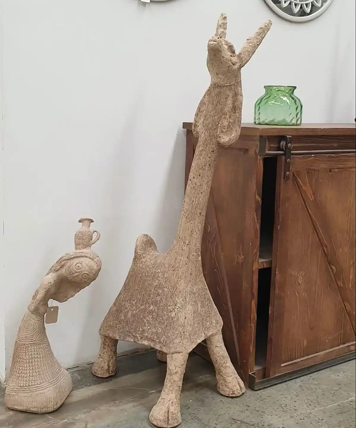 مجسمه های پاپیه ماشه