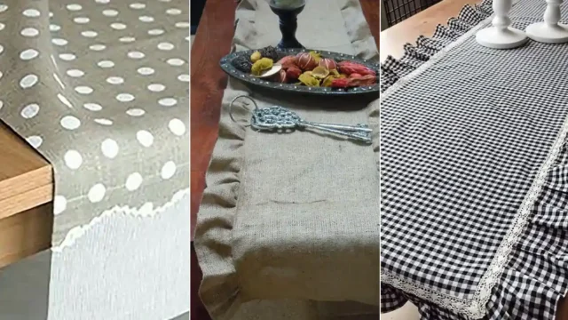 مدل رانر رومیزی | ۱۵ ایده خوشگل و ترند برای تزئین میز ناهارخوری یا جلو مبلی