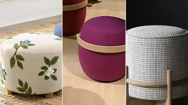 پاف مبلی فانتزی | ترکیبی از کارایی، سبک و سلیقه برای نشیمن و اتاق‌خوابی خوش‌چیدمان