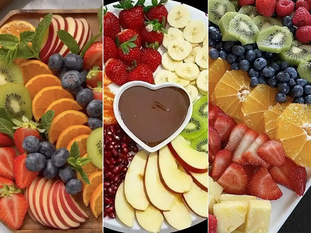 تزیین سینی میوه