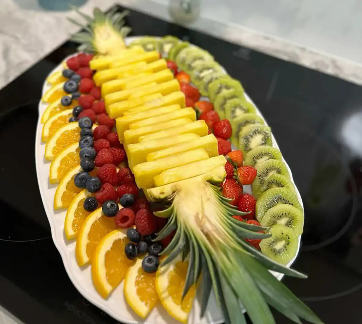 تزیین سینی میوه