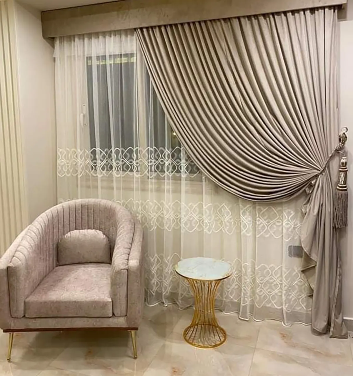 مدل پرده پذیرایی