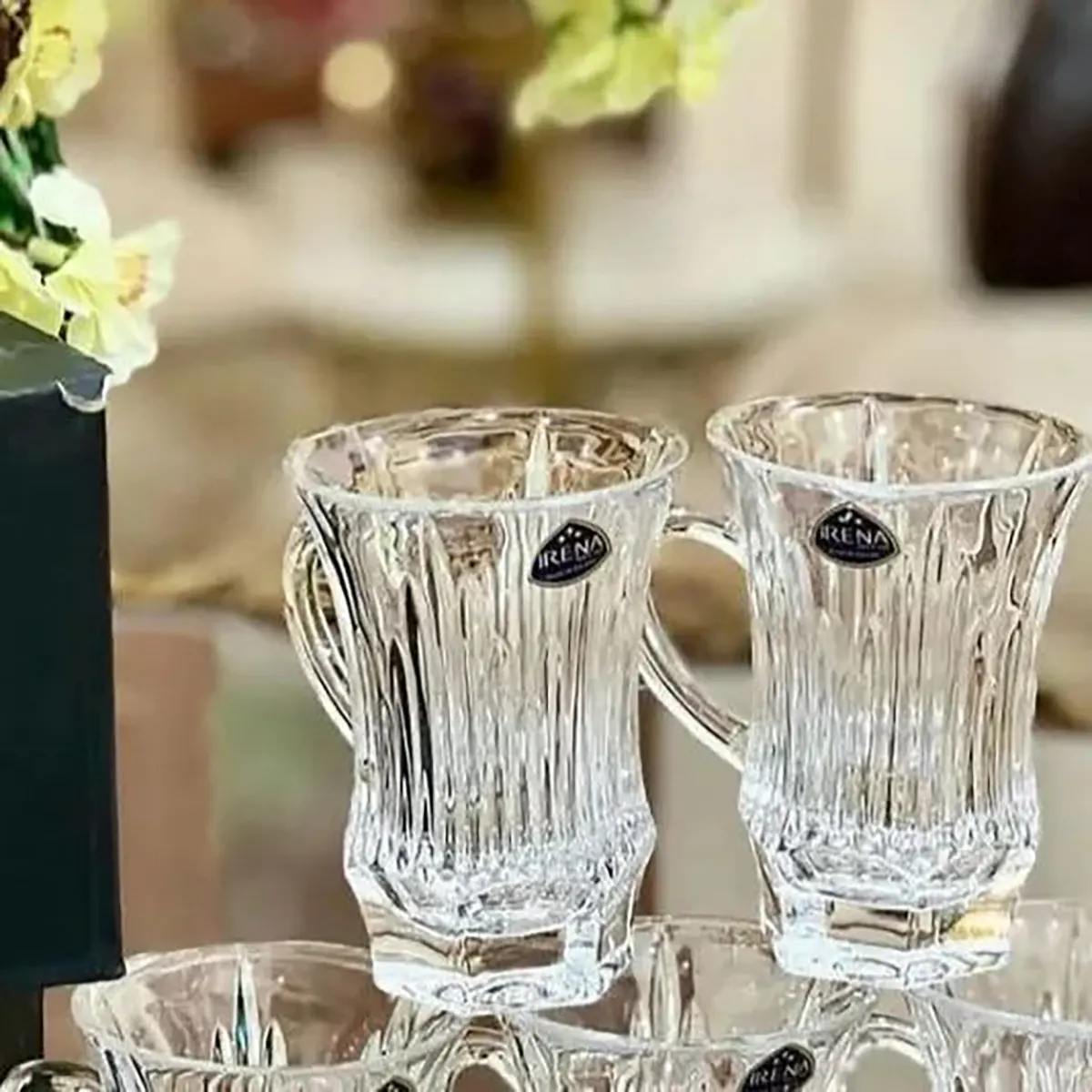 فنجان شیشه ای جدید فنجان شیشه ای دیجی کالا شیک ترین مدل استکان چای خوری فنجان چای خوری کریستال دیجی کالا لیوان شیشه ای شیک مدل استکان چای خوری جدید 