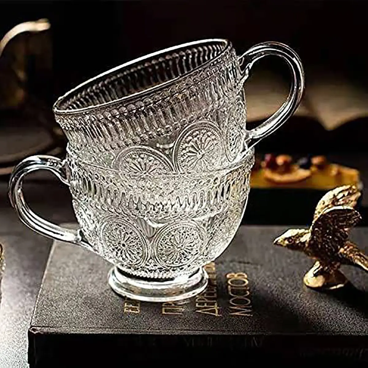 مدل فنجون شیشه ای