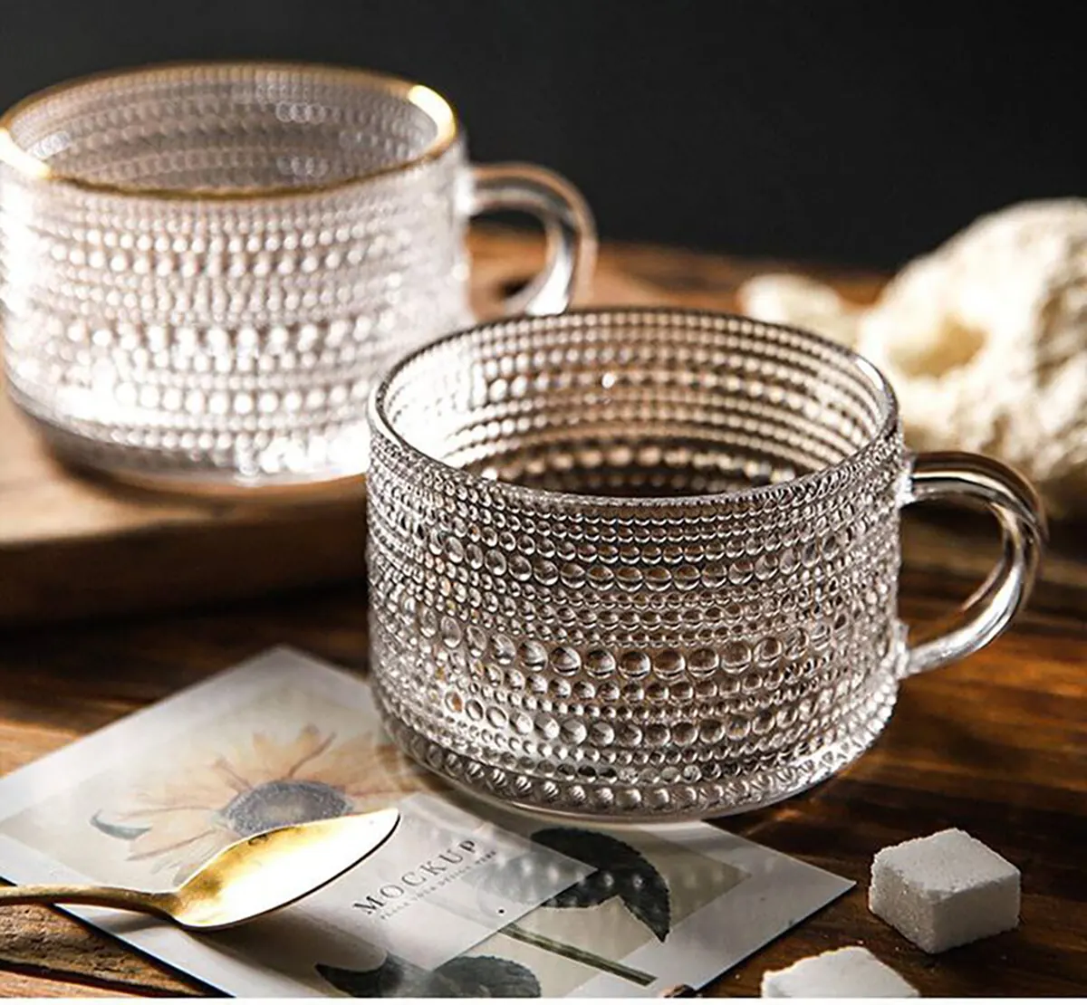 مدل فنجون شیشه ای