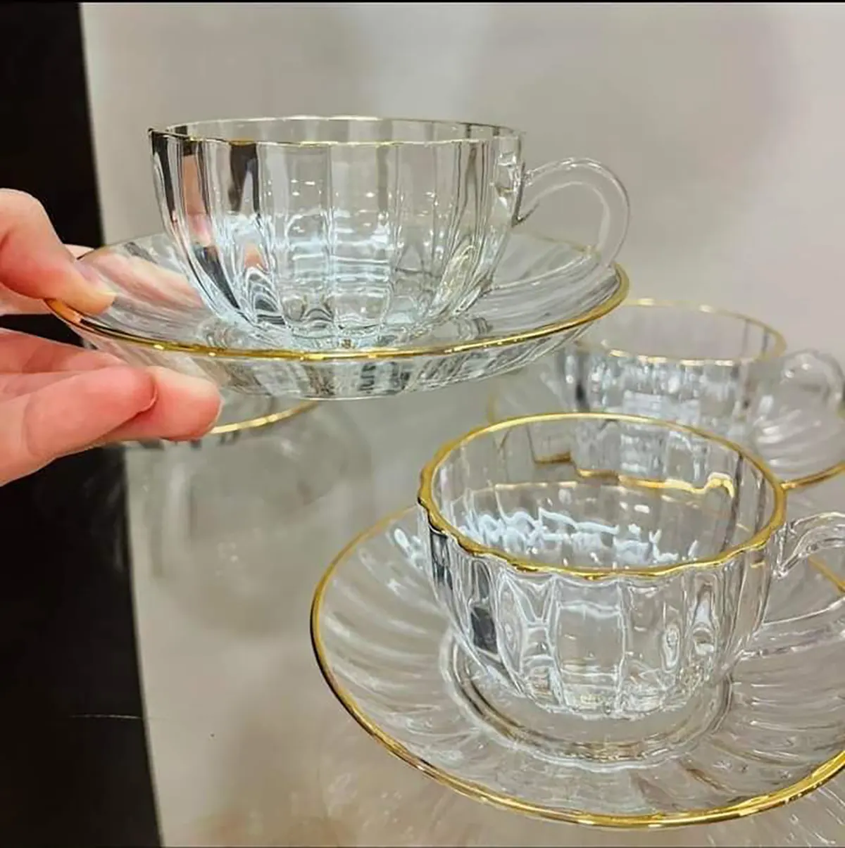  فنجان شیشه ای جدید فنجان شیشه ای دیجی کالا شیک ترین مدل استکان چای خوری فنجان چای خوری کریستال دیجی کالا لیوان شیشه ای شیک مدل استکان چای خوری جدید 