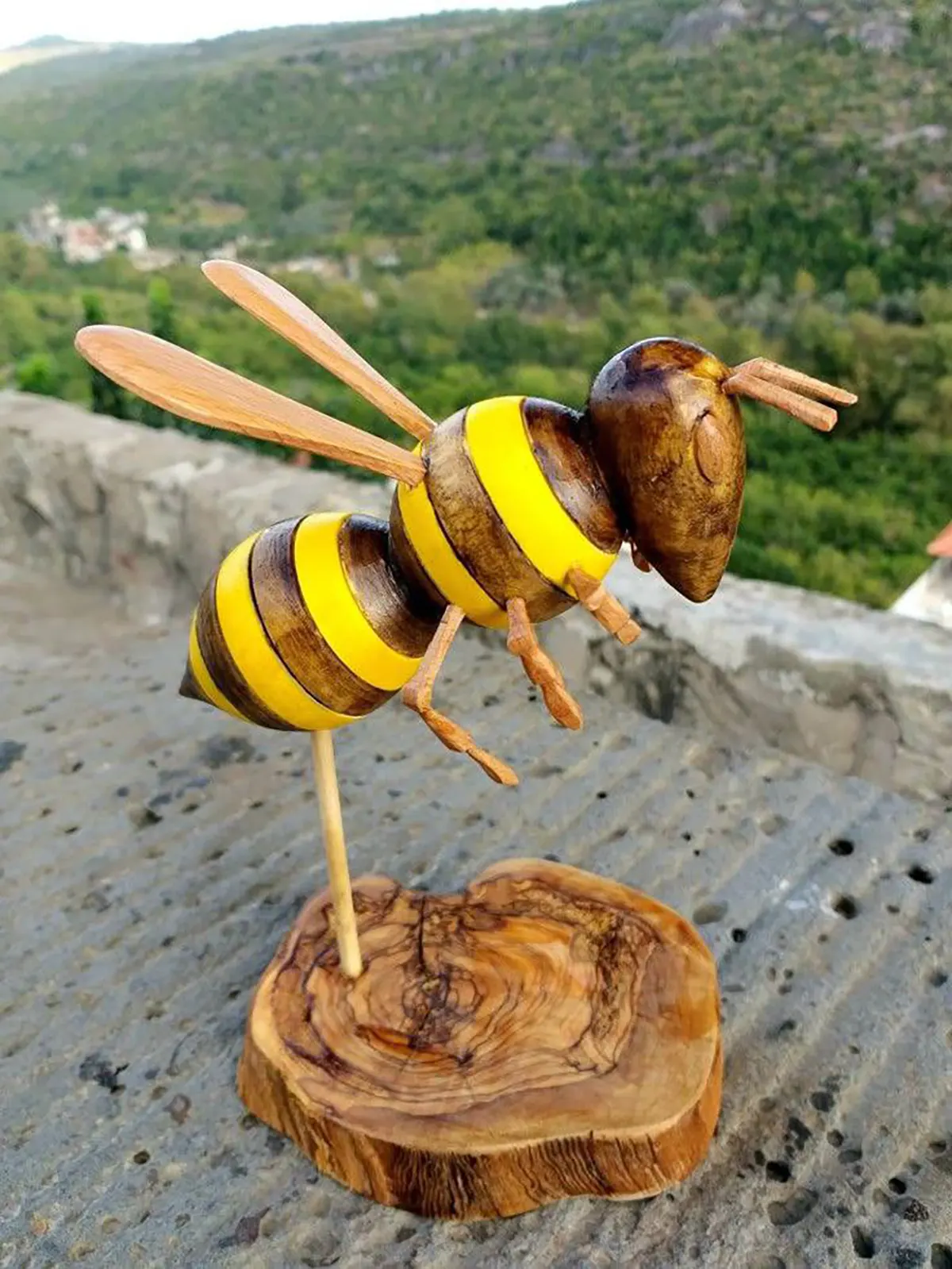 مجسمه چوبی دکوری