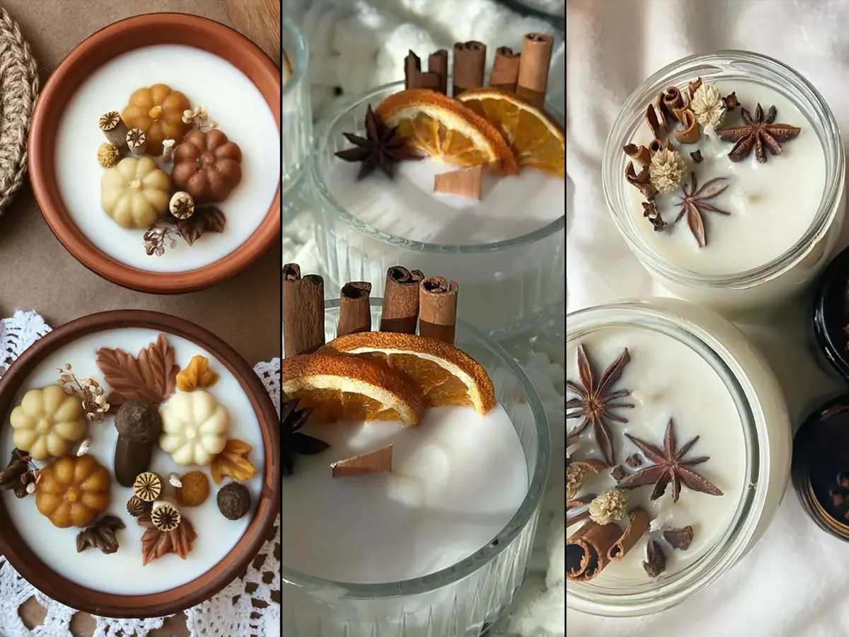 مدل شمع تزیینی 