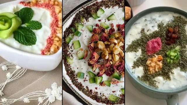 تزیین ماست و خیار؛ ایده‌هایی برای تزیین سریع و آسان | بهترین روش‌ها برای ایجاد ظاهری زیبا