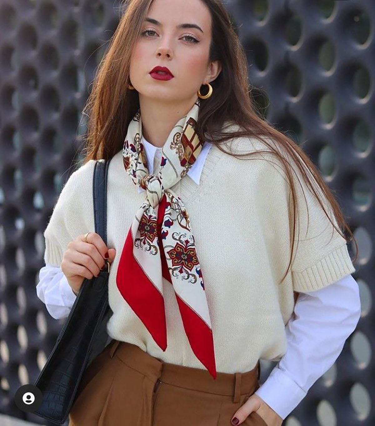 دستمال گردن زنانه ساتن