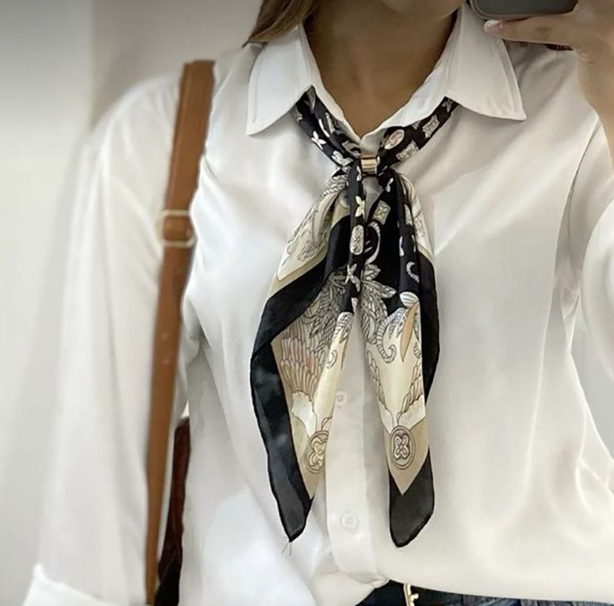 دستمال گردن زنانه مجلسی