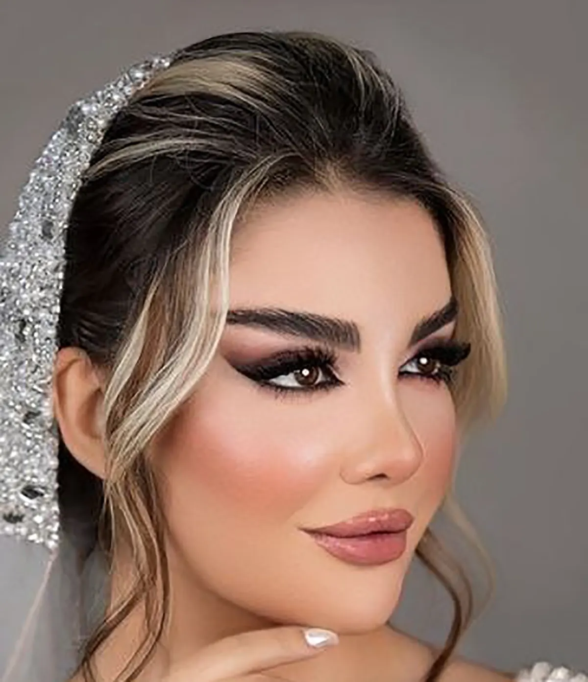 مدل ارایش عروس ایرانی