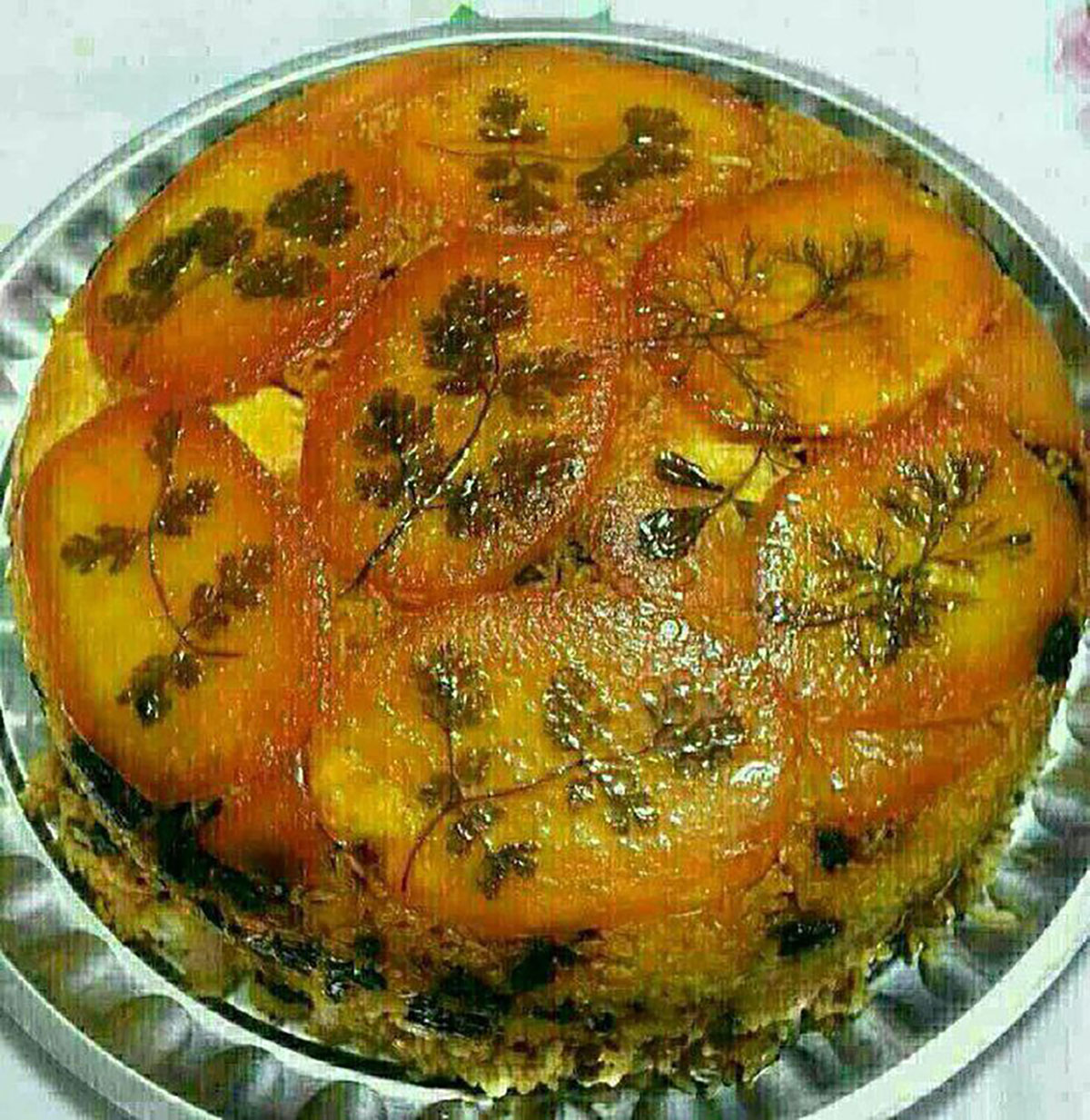فیلم طرز پخت ته دیگ زعفرانی با ماست