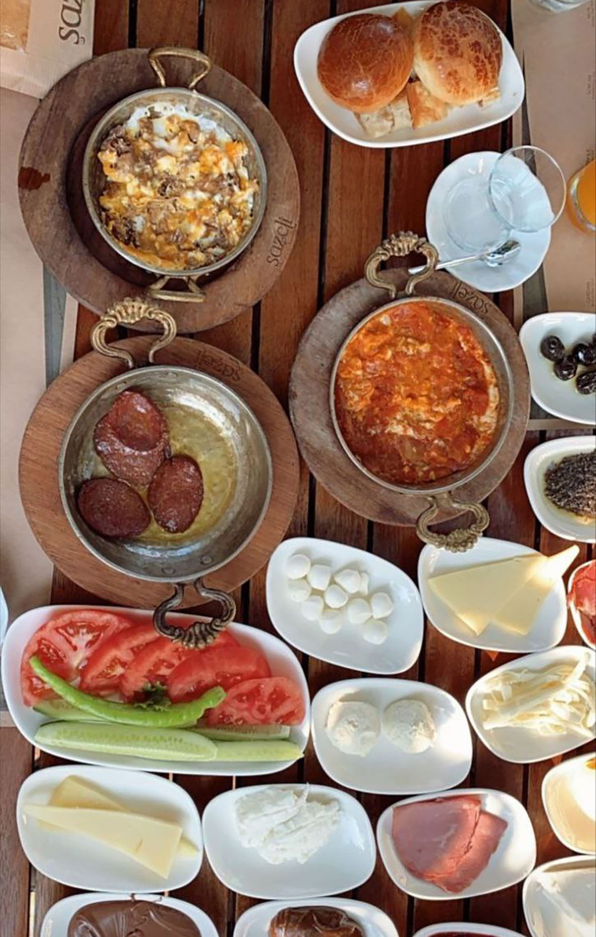 سفره صبحانه شیک
