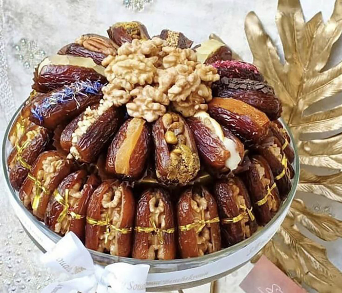 تزیین خرما برای مراسم ختم