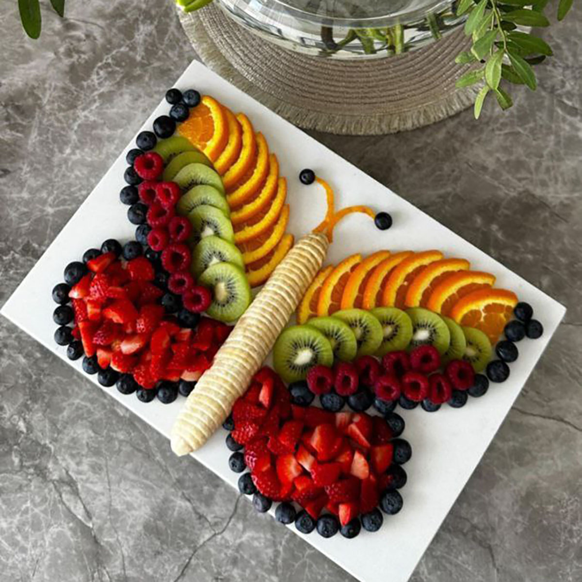 تزیین میوه تابستانی برای تولد

