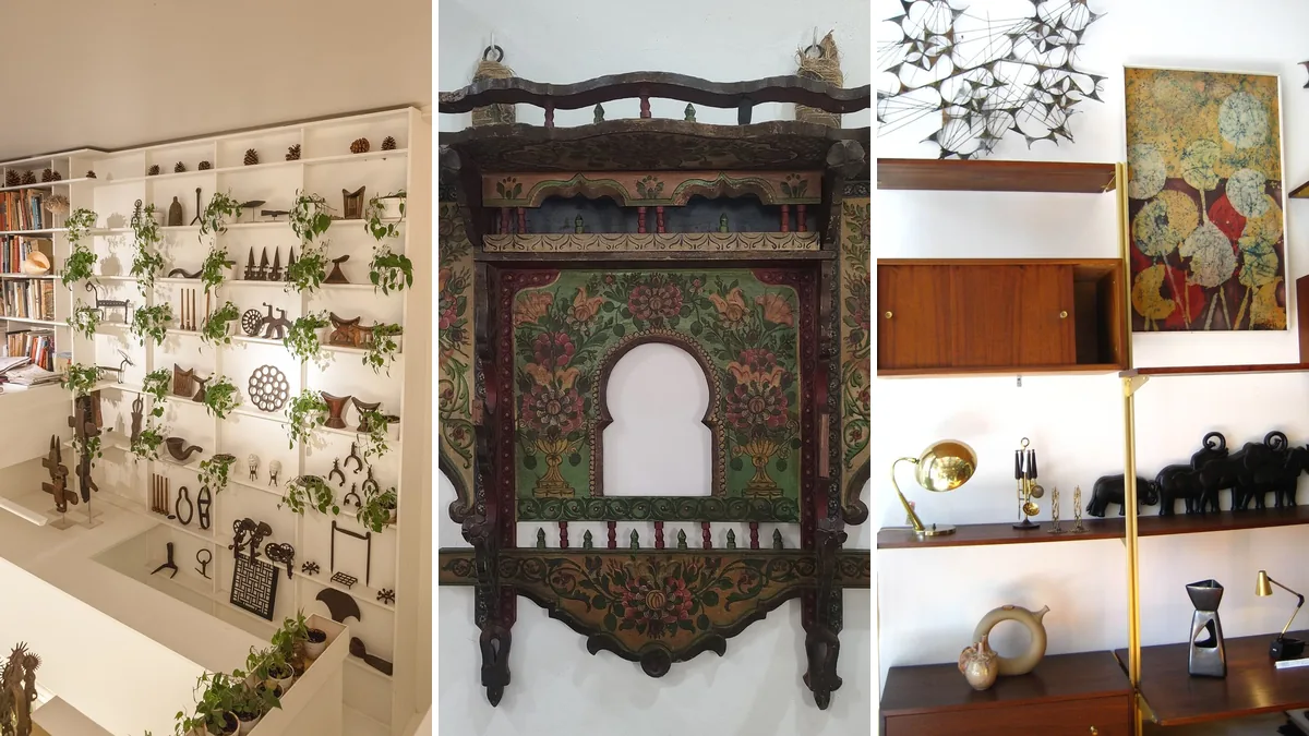تاقچه دیواری سنتی و مدرن